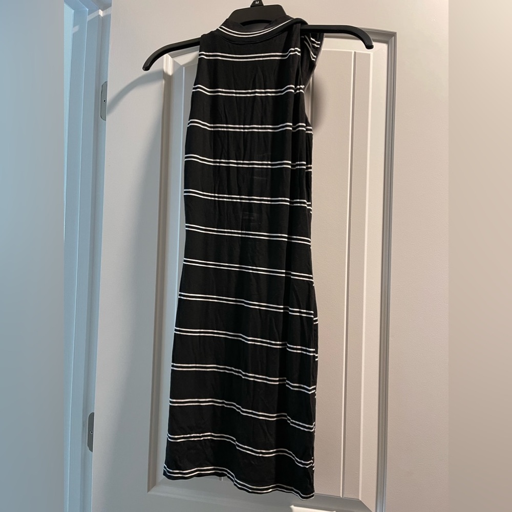 Clingy mini dress